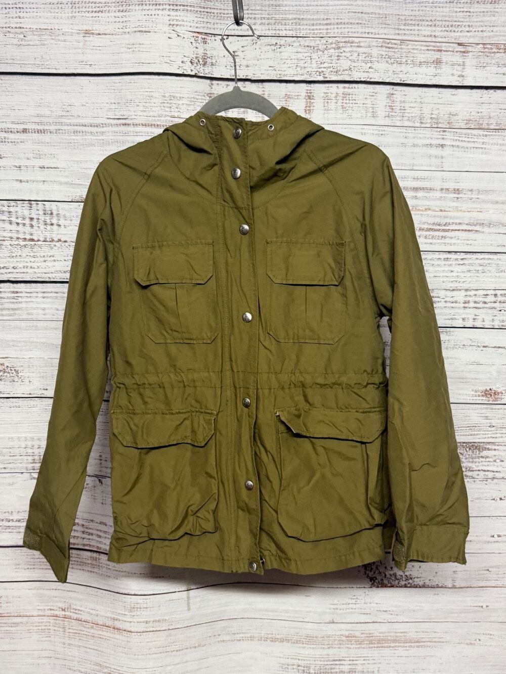 Penfield Parka Jacket Women XS Green Kasson 60/40 Mountain Hood Lined Outdoor